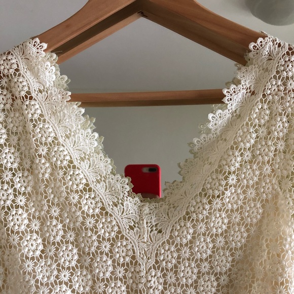 Milly Crochet Lace Midi Dress - Picture 5 of 9